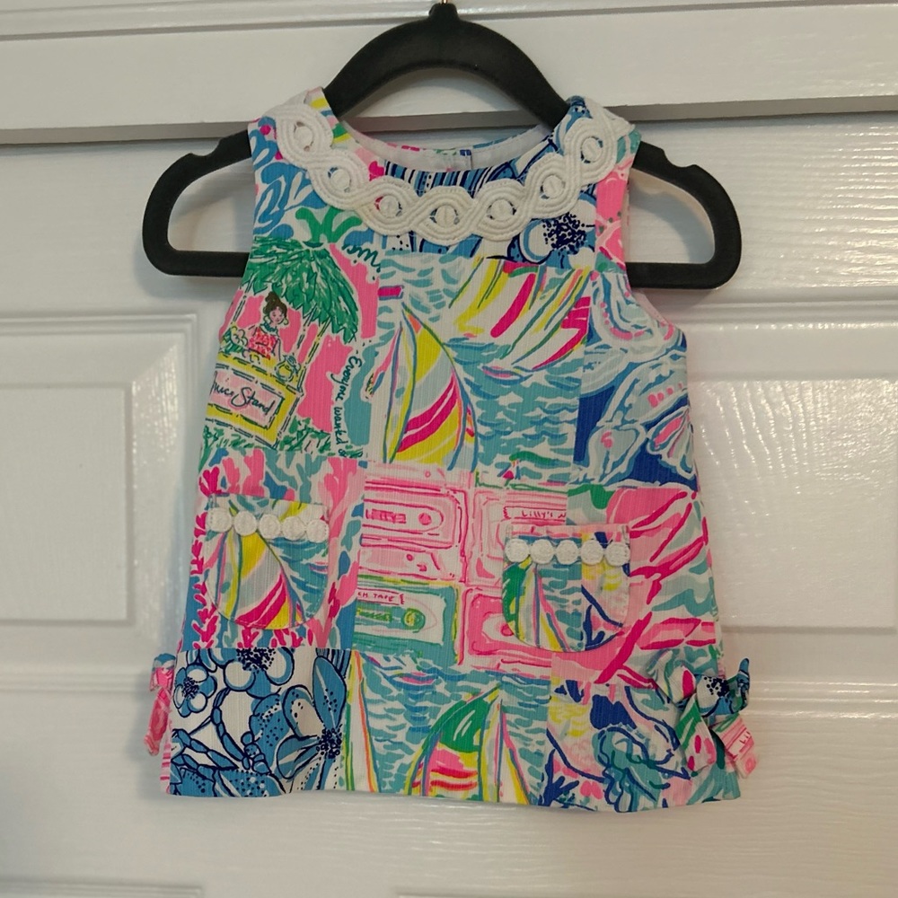 Lily Pulitzer Patchwork Infant Dress - 3-6 mo